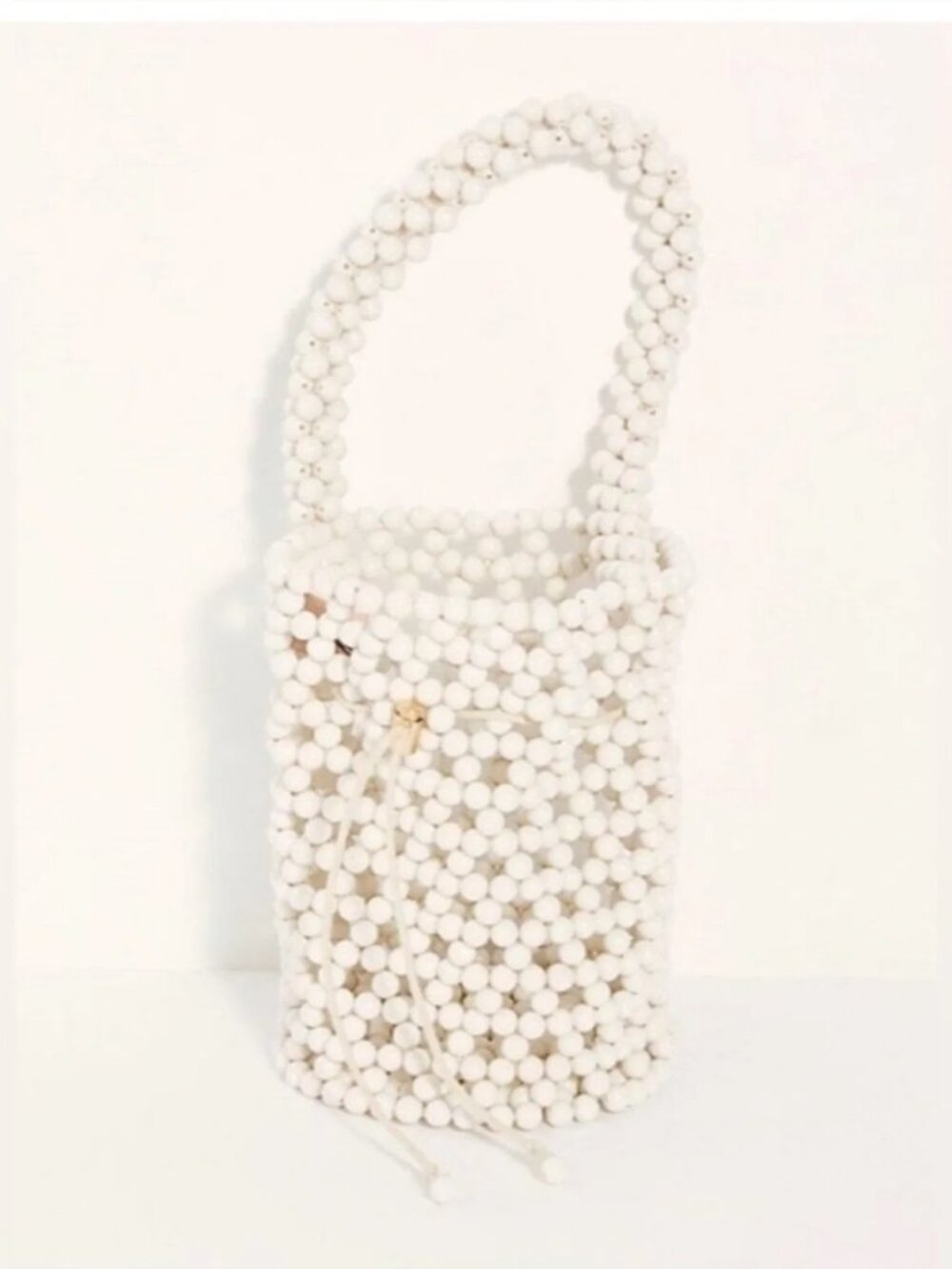 Free People She’s So Fun Beaded Bucket Bag - NWOT